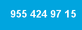 955 424 97 15 955 424 97 15
